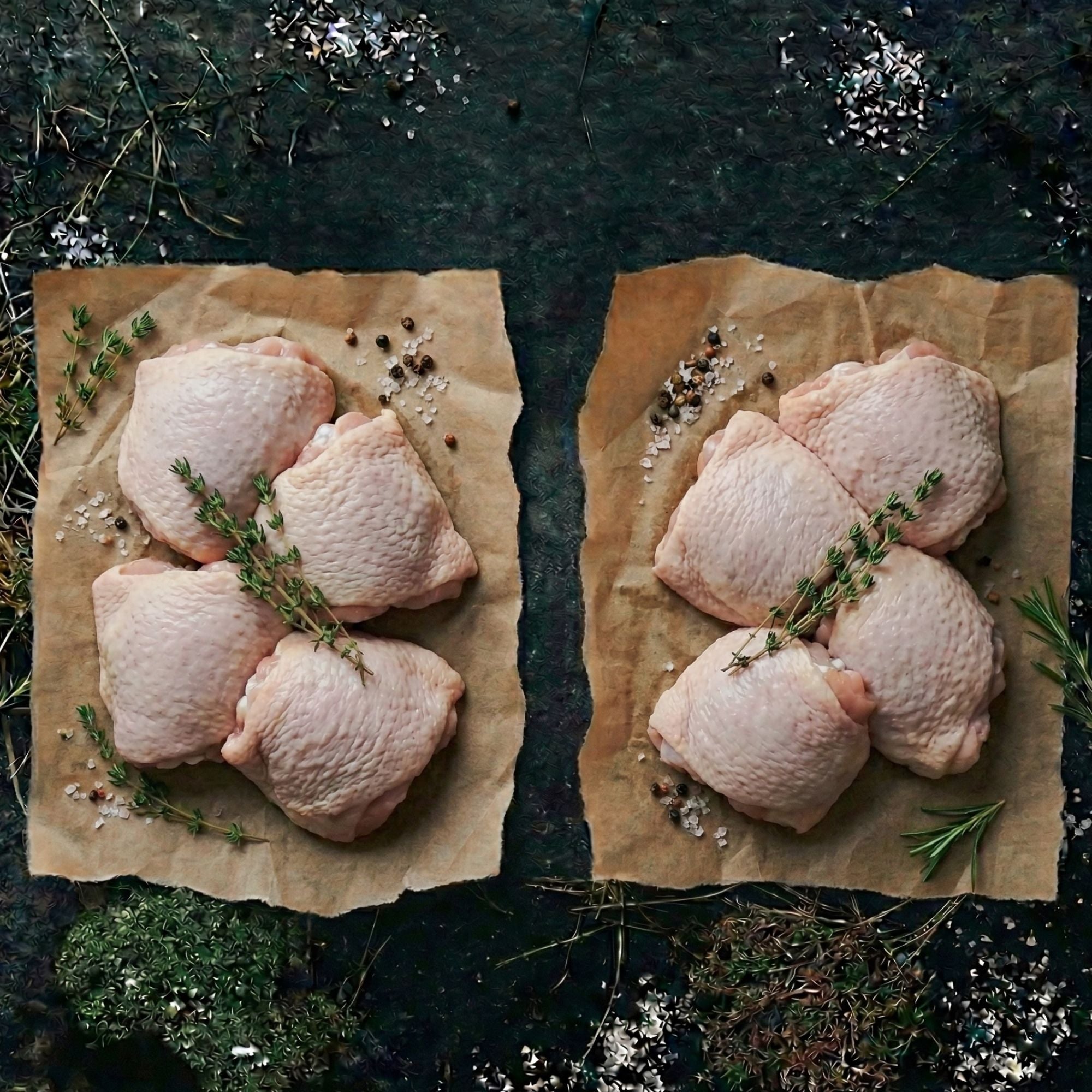 Chicken Thighs (bone out) Pastured-Raised 1kg +
