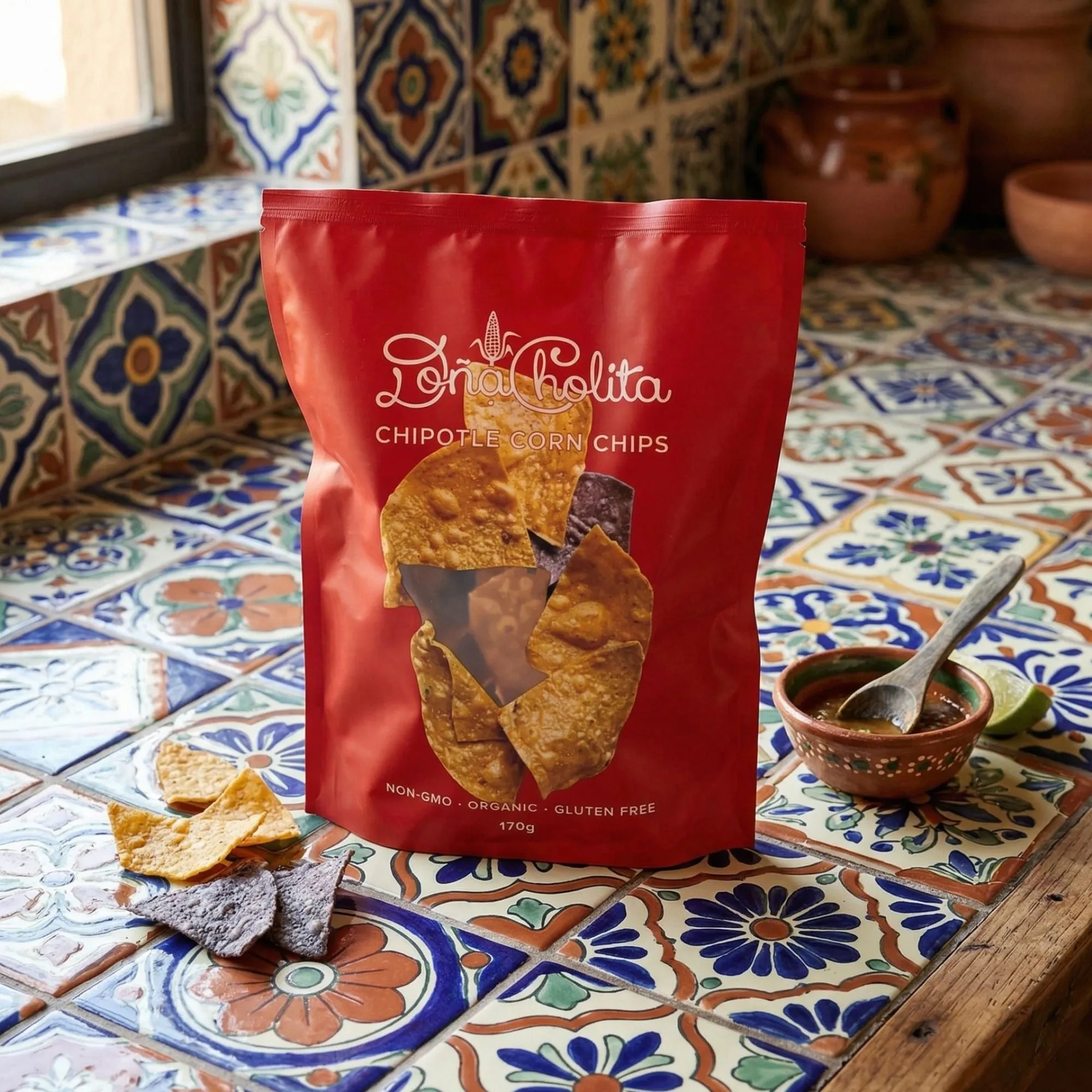 Chipotle Corn Tortilla Chips - alternate