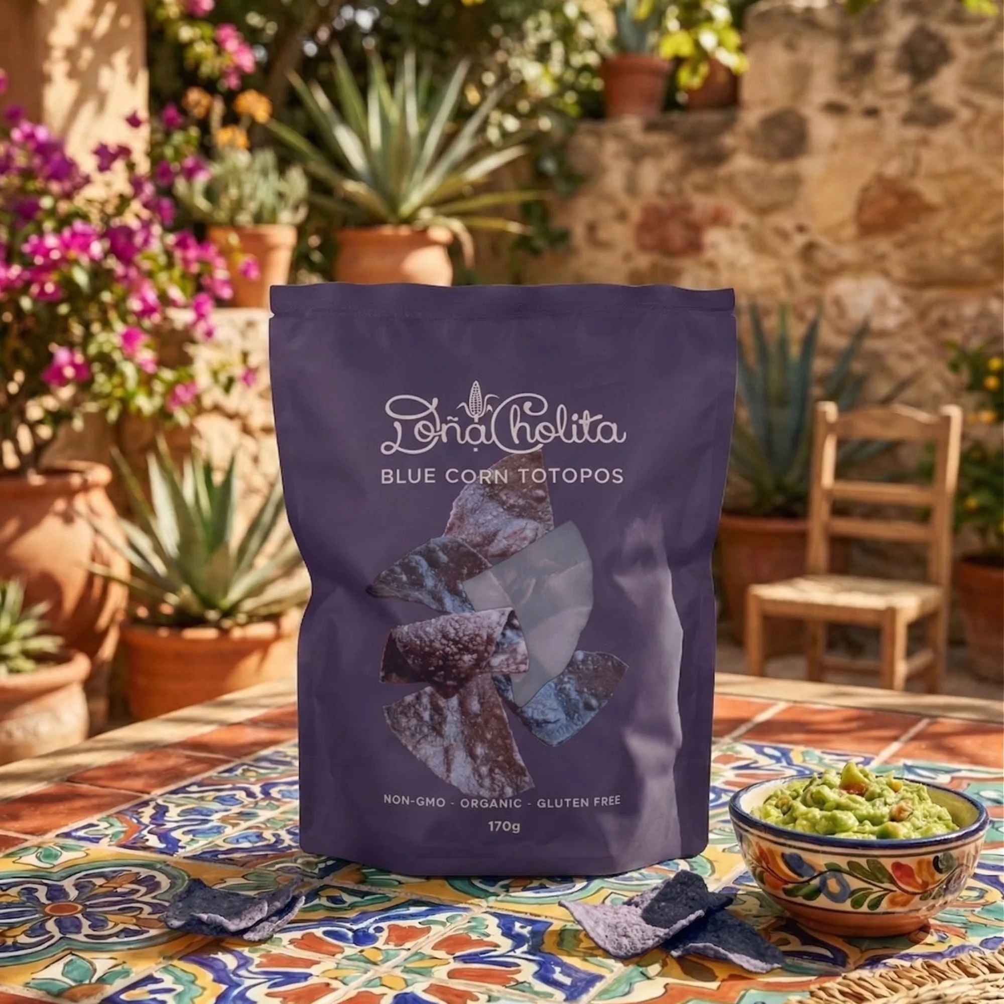 Blue Corn Tortilla Chips - alternate