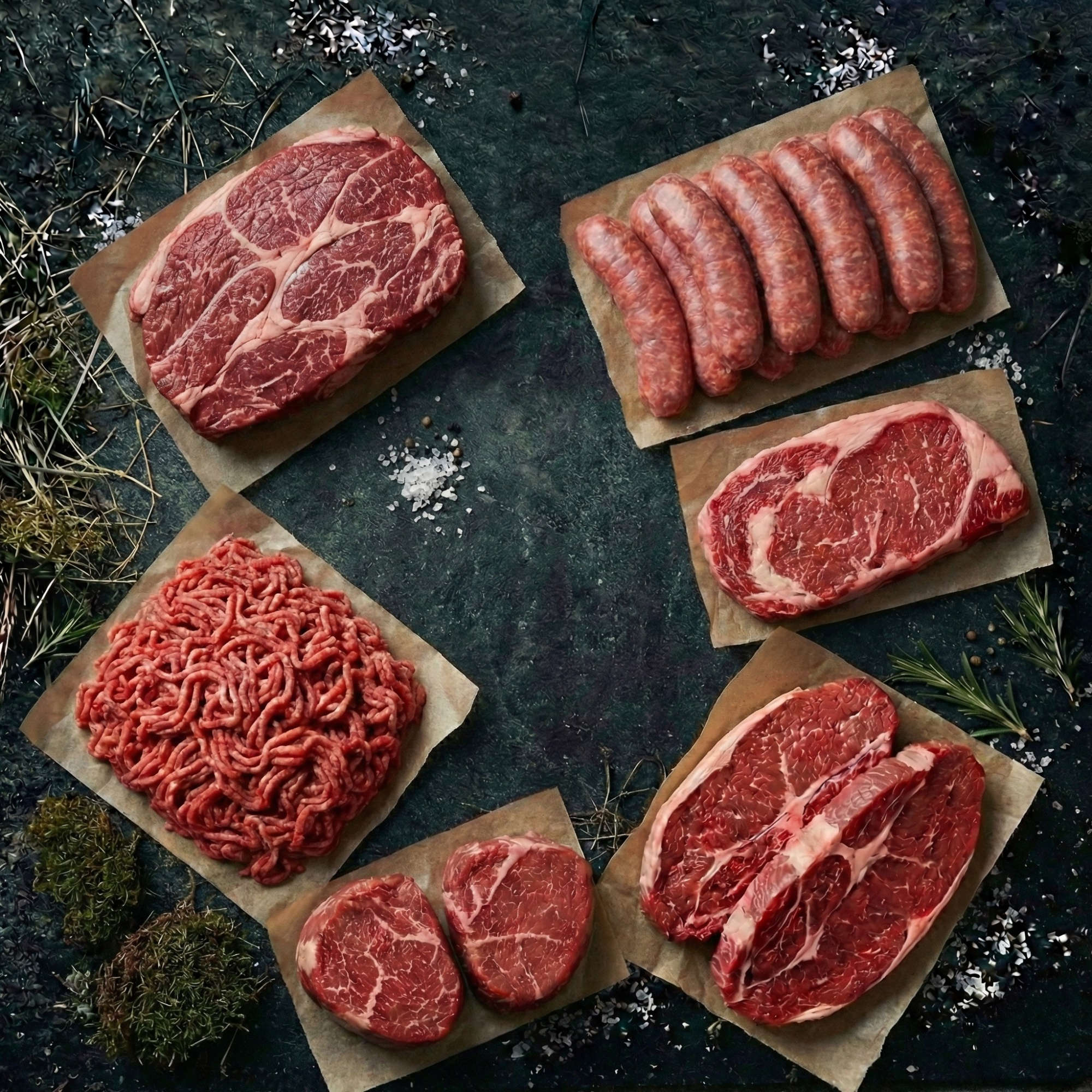 Rachel's Farm Beef - Mixed Box 5KG
