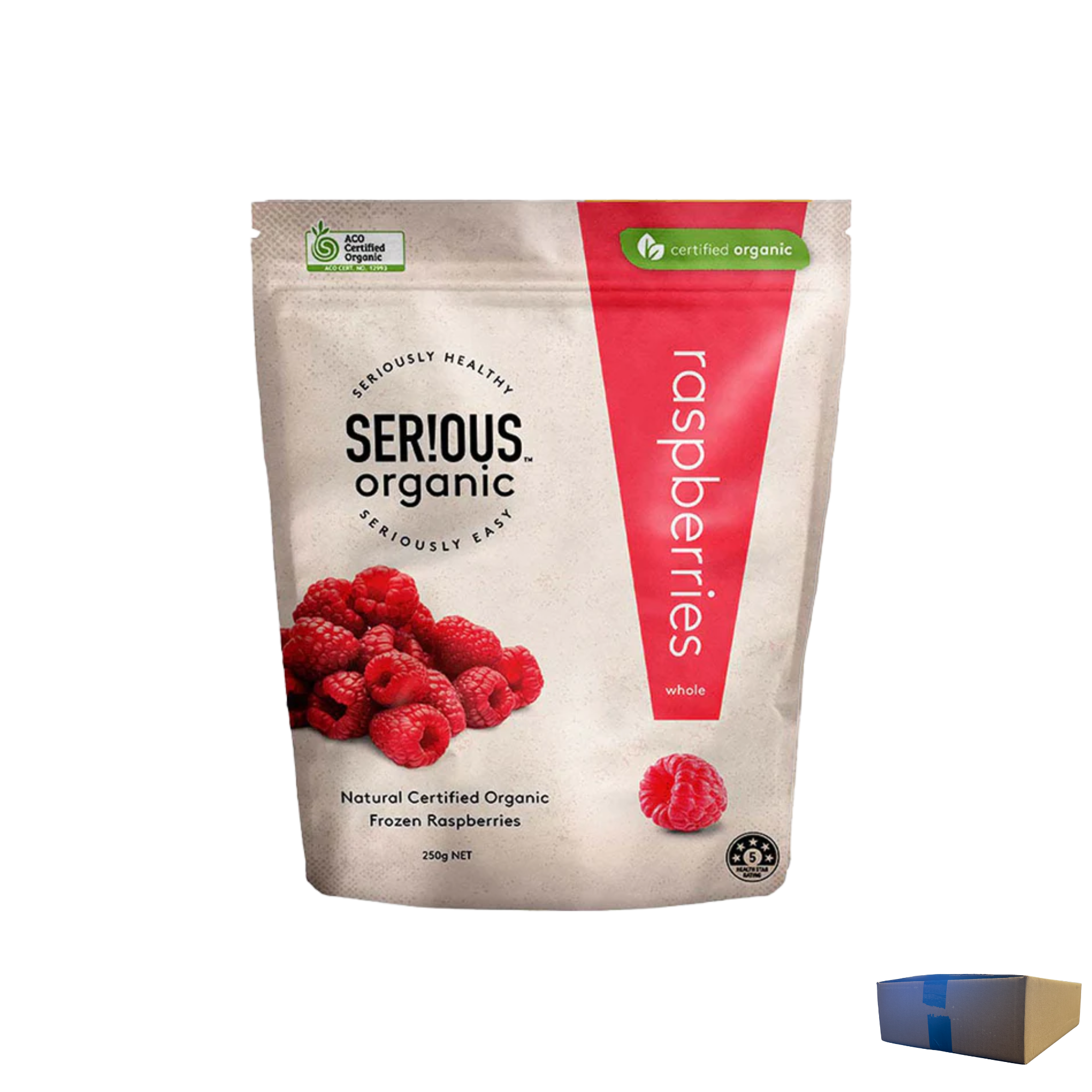 Organic Raspberries 400g