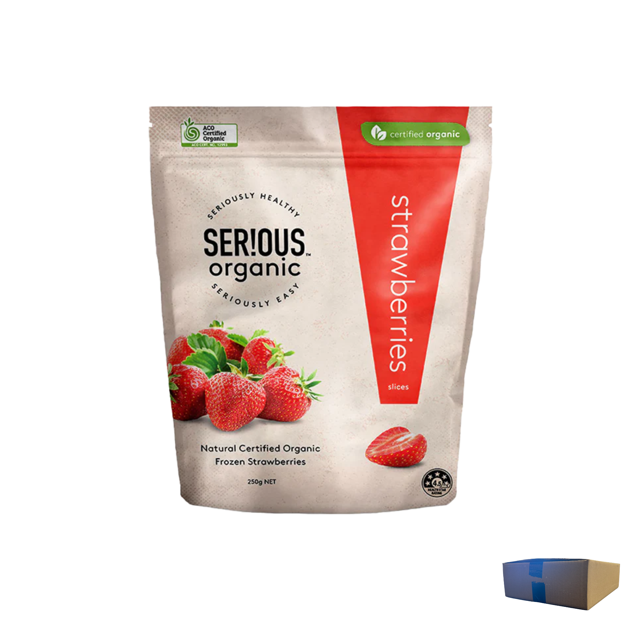Organic Strawberries 400g
