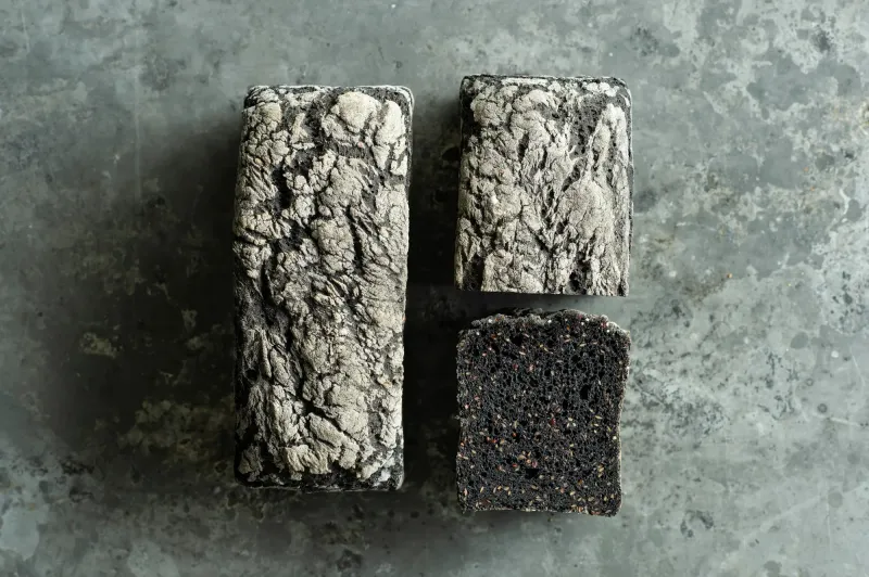 Gluten Free Activated Charcoal & Quinoa Bread