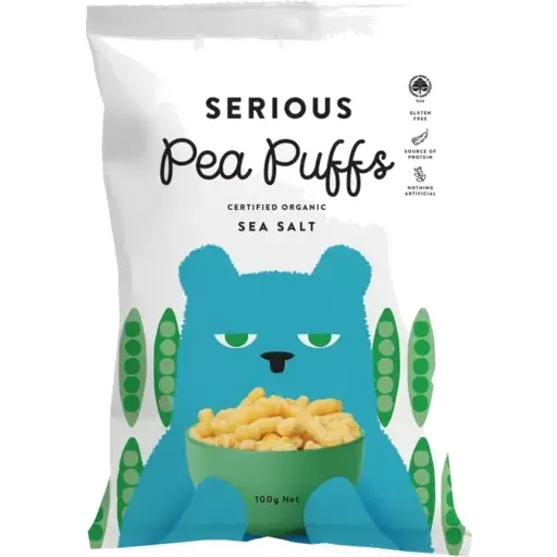 Pea Puffs Sea Salt