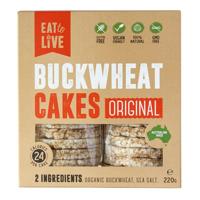 Organic Buckwheat Cakes Original