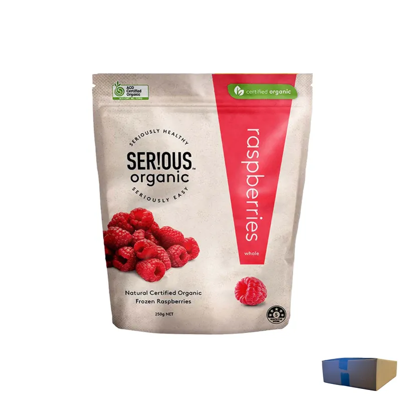 Organic Raspberries 400g